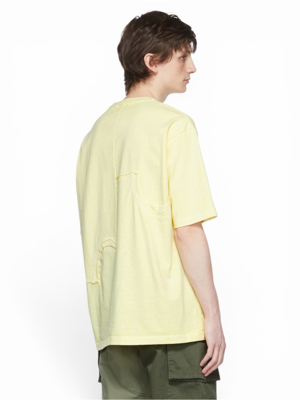 Undercover Undercoverism Pale Yellow Cotton T-Shirt Made In Japan Size 4 Xl